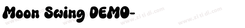 Moon Swing DEMO字体转换